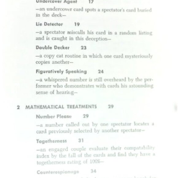 1975 1st Print  Amazing CARD TRICKS for Anyone Who Can Count by Temple Patton Ma - Picture 2 of 7